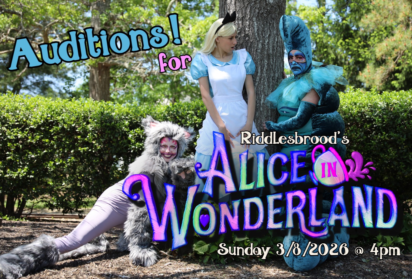 Riddlesbrood's NJ auditions—open casting call for passionate performers